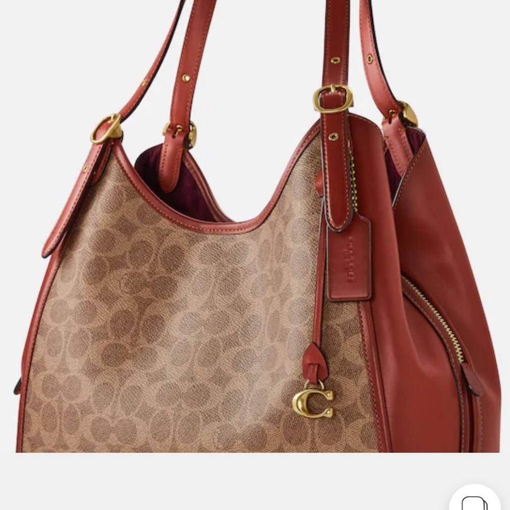 Coach Signature Lori Shoulder Bag